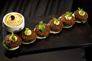Falafel And Hummus