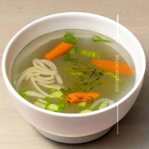 Clear soup