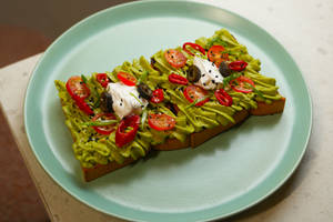 Whipped Avocado & Feta Toast
