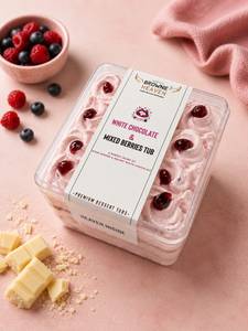 White Chocolate & Mixed Berries Tub
