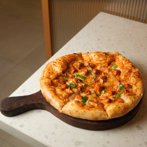 Butter Chicken Pizza