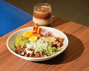 Smoked Chicken, Rice & Beans Bowl