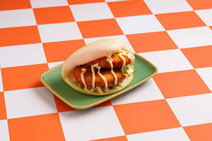 Crispy Chicken Patty Bao