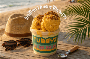 Sicilian Limone Biscotti Gelato Ice Cream [500Ml]