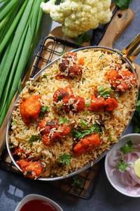 Cauliflower Gobi Fried Rice Veg