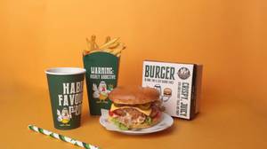 Cheesy Hashbrown Burger Combo