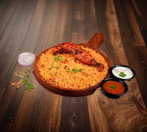 Hydrabadi Chicken Tangdi Biryani