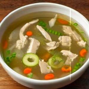 Chicken clear soup