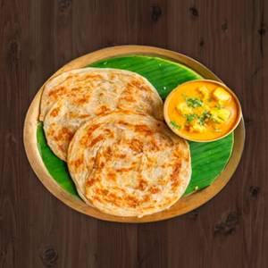 Paratha(3)+Paneer Butter Masala (4)