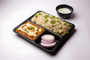 Bagara Rice With Paneer Butter Masala