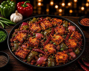 Cheese Chilli Dry (tandoori Flavour)
