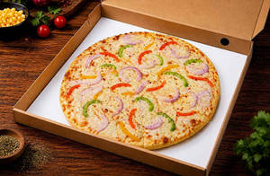 Veggie Lover Thin Crust Wheat Pizza  (49g Protein)