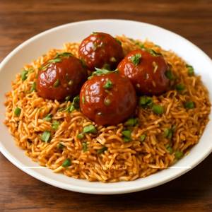 Veg Manchurian Rice