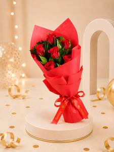 6 Red Rose