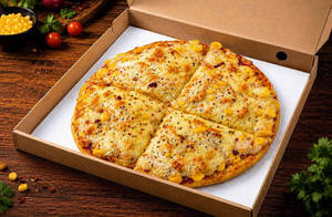 Corn N Cheese Thin Crust Wheat Pizza (47g Protein)