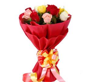 10 Mix Rose Bookey