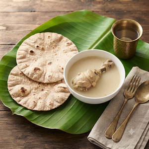 Chapathi [2pcs] + Chicken Stew [1pc]
