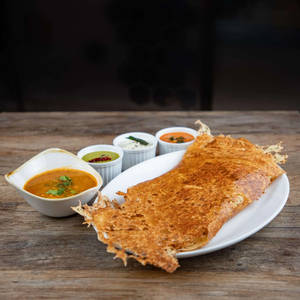 Rawa Onion Masala Dosa