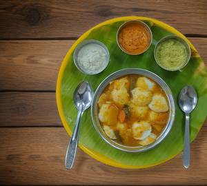 Mini Idli Sambar (14Pcs)
