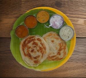Paratha With Korma (2 Pcs)