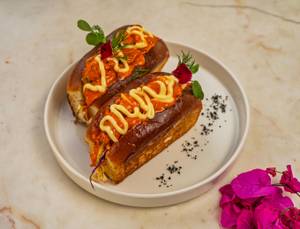 Spicy Shrimp Brioche Roll