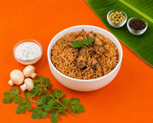 Mushroom Biryani