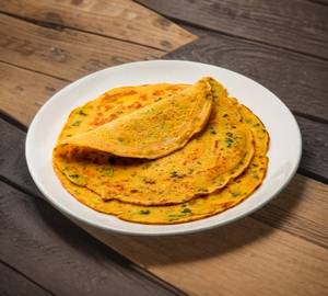 Plain Besan Chilla (2 Pieces )