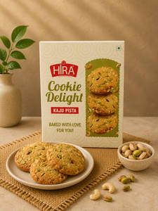 Kaju Pista Cookies Semi [400 Grams]