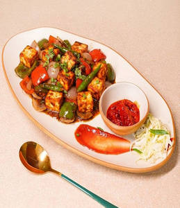 Jain Chilli Paneer