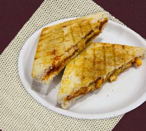 Cheese corn sandwich