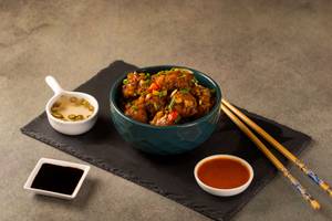 Veg Manchurian.
