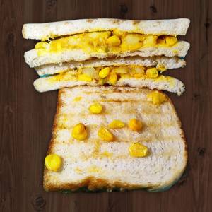 Sweet corn sandwich