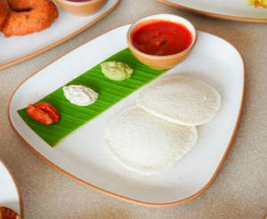 Idli + Jain Sambhar
