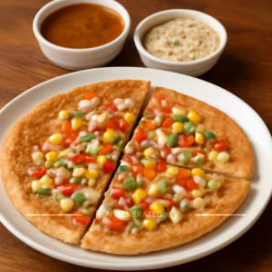 Cut Onion Dosa