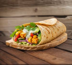Veg Patty Wrap