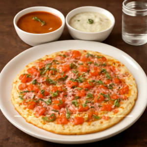 Tomato Onion Uttapam