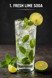 Fresh lime soda