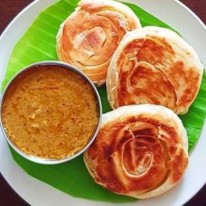 Bun Parotta - 3 Pcs