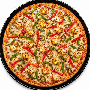 Spicy Paneer Pizza