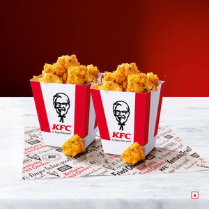 2 x Medium Chicken Popcorn
