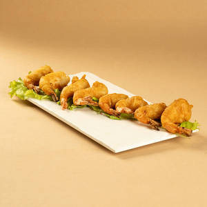 Golden Fried Prawns