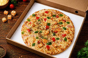 Paneer Protien Wheat Pizza (50g Protein)
