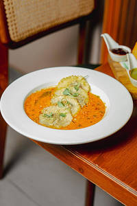 Mushroom & Cream Cheese Ravioli