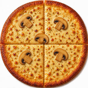Cheese Mushroom Student Pizza[ 7 inches]