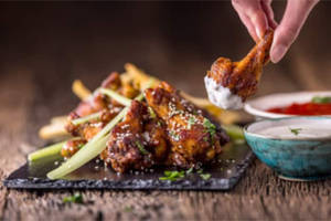 Honey Lemon Peper Wings