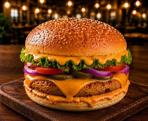 Aalo Tikki Burger