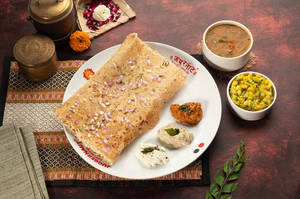 Onion Rava Masala Dosai