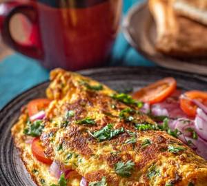 Omelet curry