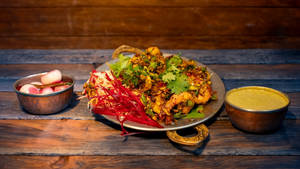 Tawa Butter Garlic Prawns