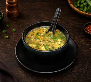 Chi burnt garlic soup